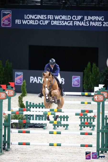 Cheval en saut d'obstacles, Longines FEI World Cup à Paris