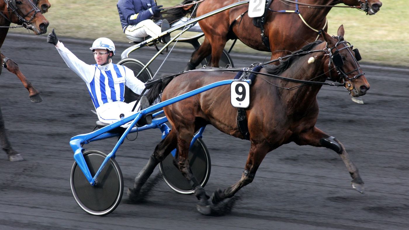 Course de trot attelé